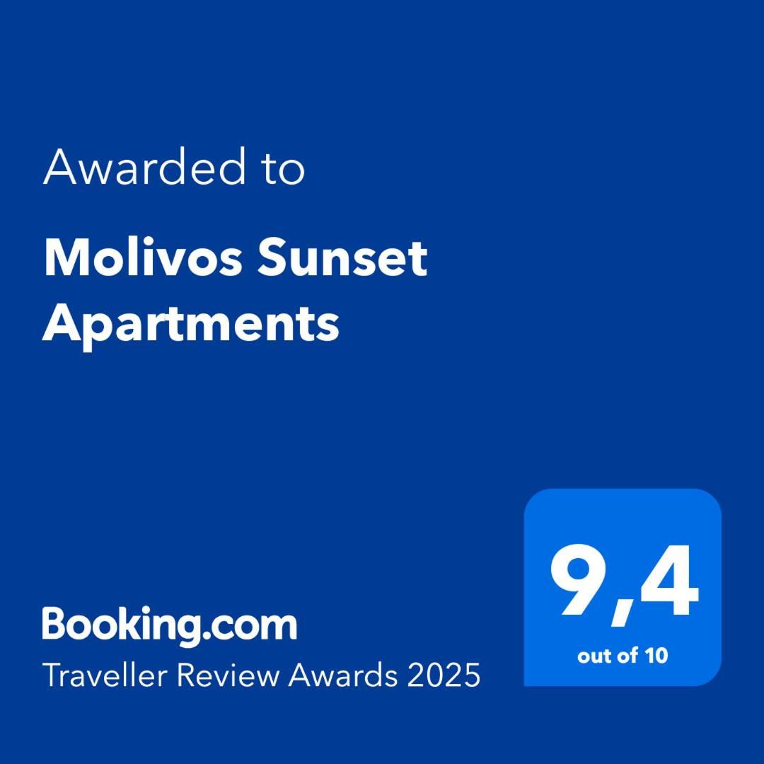 Molivos Sunset Apartments Mithimna Exterior foto